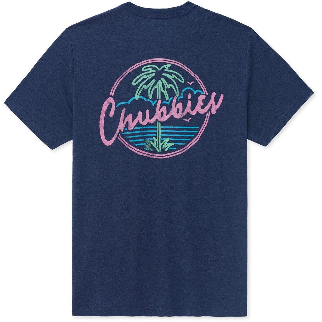 Chubbies Men's Night Never Sleeps Short Sleeve T-Shirt