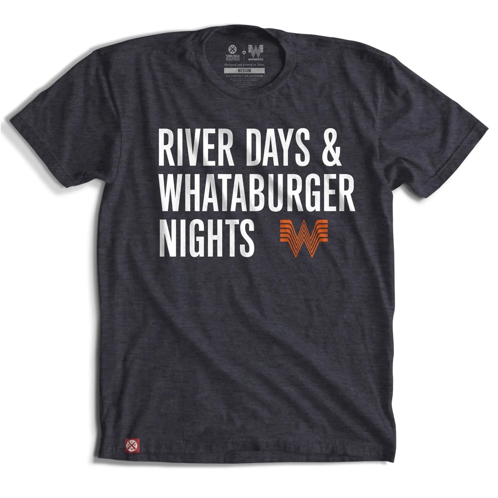 Tumbleweed TexStyles Men's River Days Whataburger Nights T Shirt