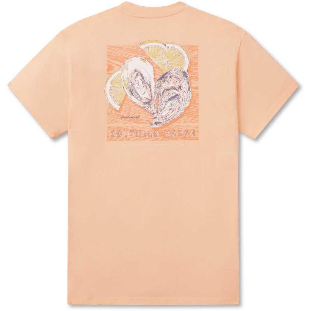 Southern Marsh Men's Citrus Halfshell Short Sleeve T Shirt