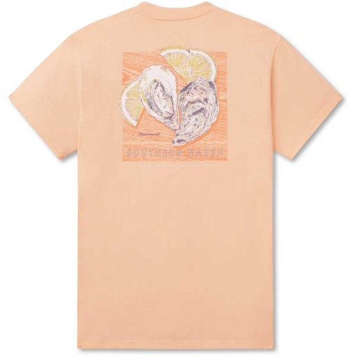 Southern Marsh Men's Citrus Halfshell Short Sleeve T Shirt