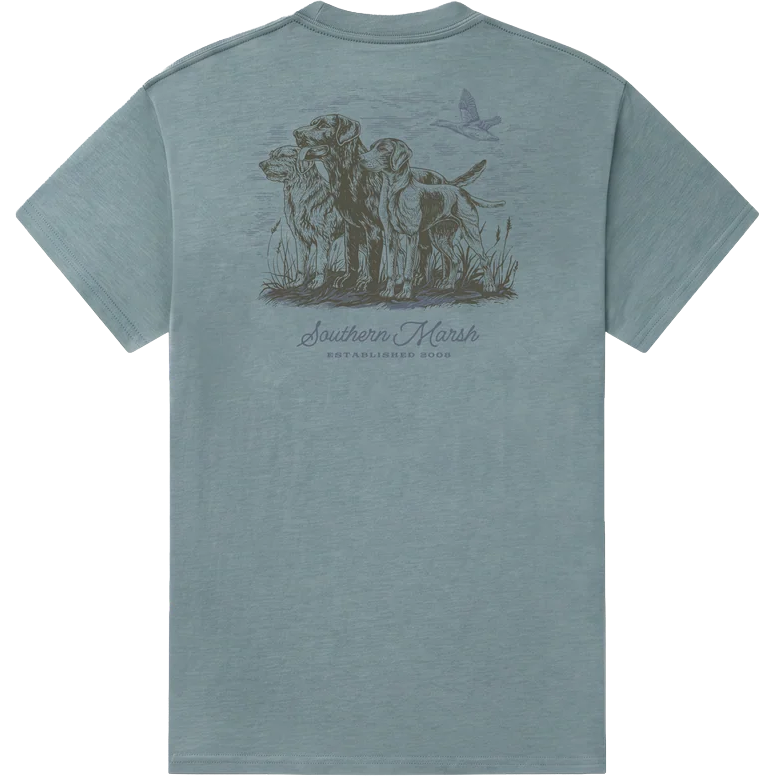 Southern Marsh Men's SEAWASH - At The Ready T-Shirt