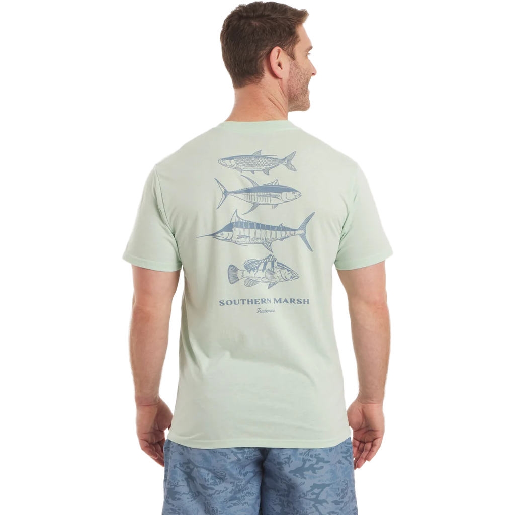 Southern Marsh Men's SEAWASH - Successful Swim T-Shirt