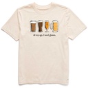 Life Is Good Men's Need Glasses Beer Short Sleeve T Shirt