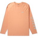 AFTCO Men's Samurai Heathered Long Sleeve Performance Shirt