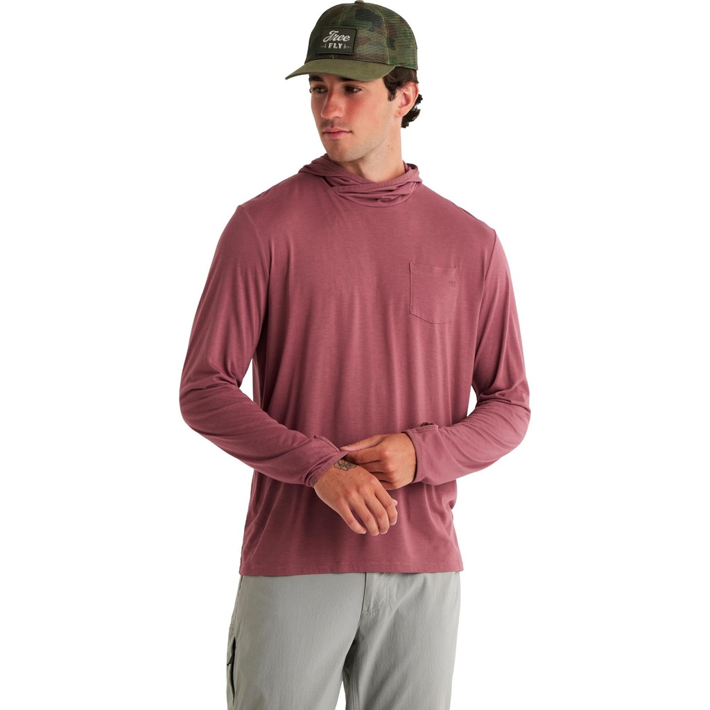 Free Fly Men's Bamboo Lightweight Hoodie
