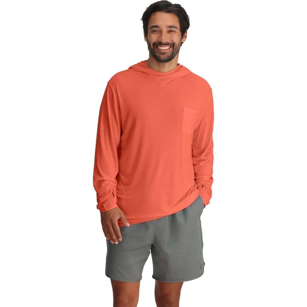 Free Fly Men's Bamboo Lightweight Hoodie