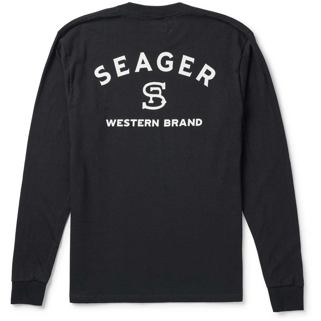Seager Men's Branded Long Sleeve T-Shirt