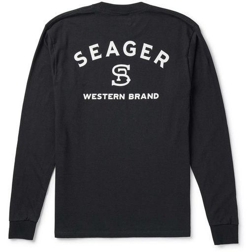 Seager Men's Branded Long Sleeve T-Shirt