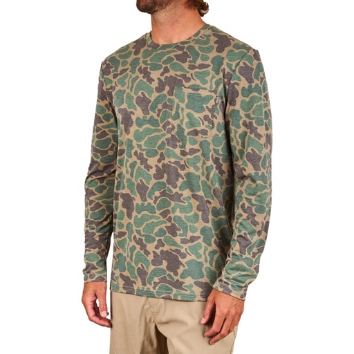 Marsh Wear Men's Buxton Tech Crew Long Sleeve Shirt