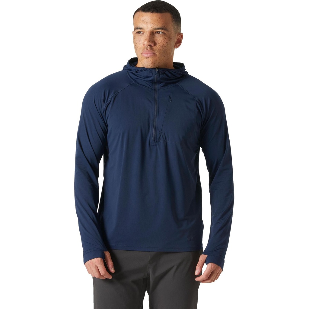 Helly Hansen Men's Shine Solen Half-Zip Sun Hoodie