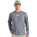Huk Men's Airweight Crew Long Sleeve Shirt