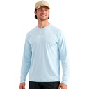 Huk Men's Airweight Crew Long Sleeve Shirt
