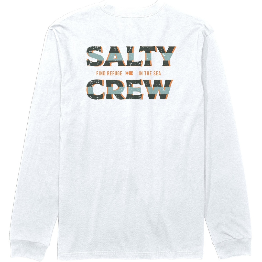 Salty Crew Men's Offset Long Sleeve T-Shirt