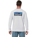 Patagonia Men's Long-Sleeved P-6 Logo Responsibili-Tee T Shirt