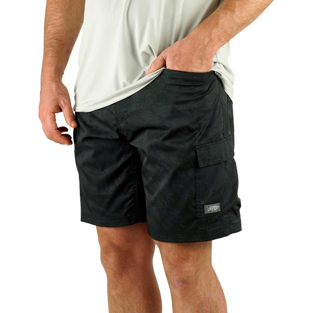 AFTCO Men's Deckhand Camo Shorts