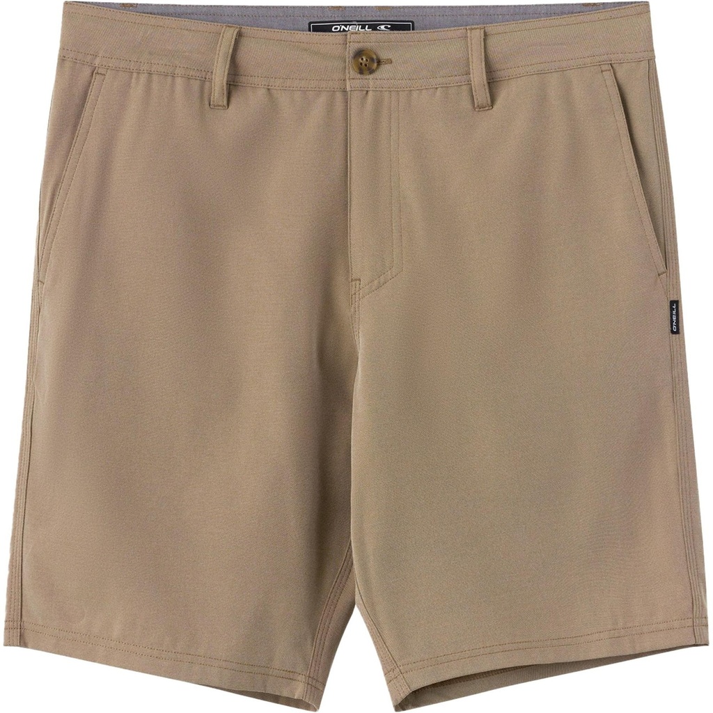O'Neill Men's Reserve Light Check 19" Hybrid Shorts