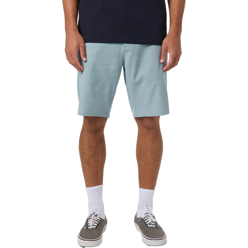 O'Neill Men's Portola Slub Check 20" Hybrid Shorts