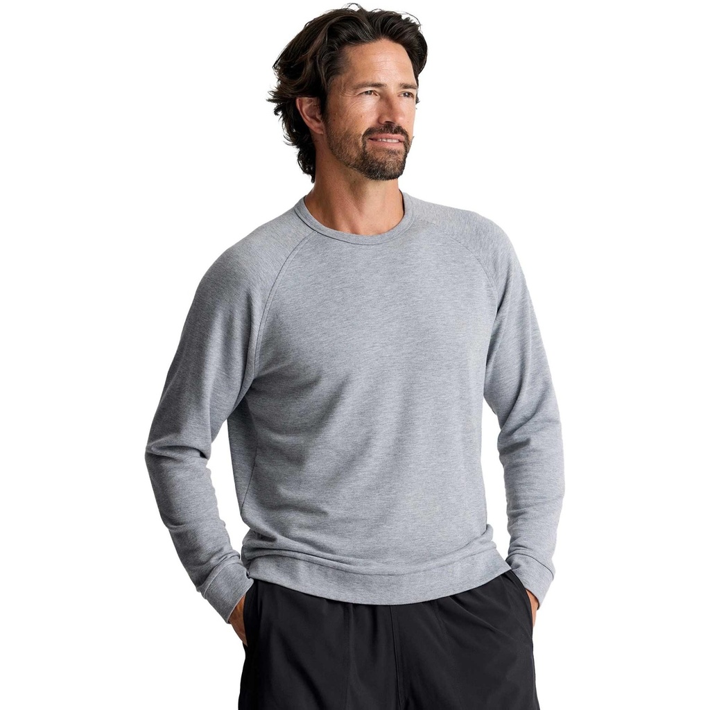 Free Fly Men's Bamboo Lightweight Fleece Crew Pullover
