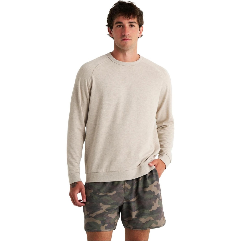 Free Fly Men's Bamboo Lightweight Fleece Crew Pullover