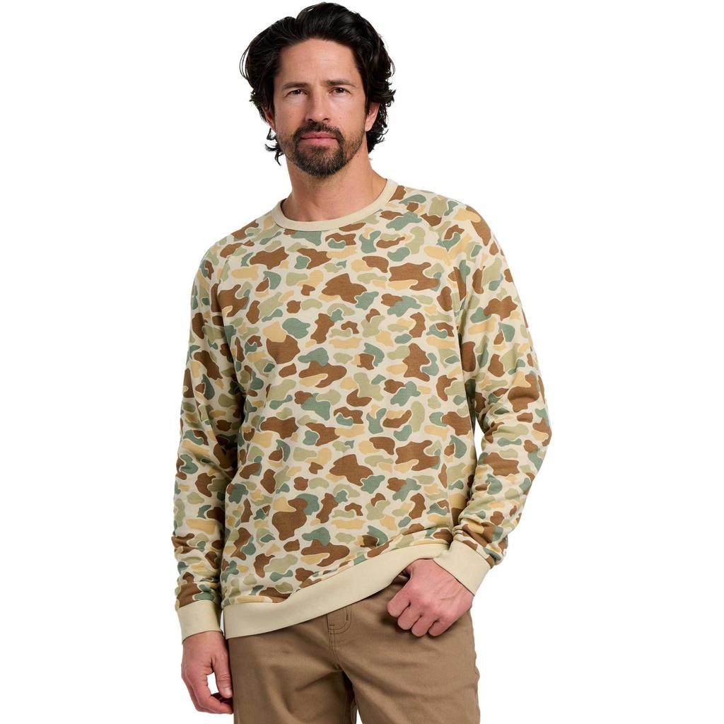 Free Fly Men's Bamboo Lightweight Fleece Crew Pullover
