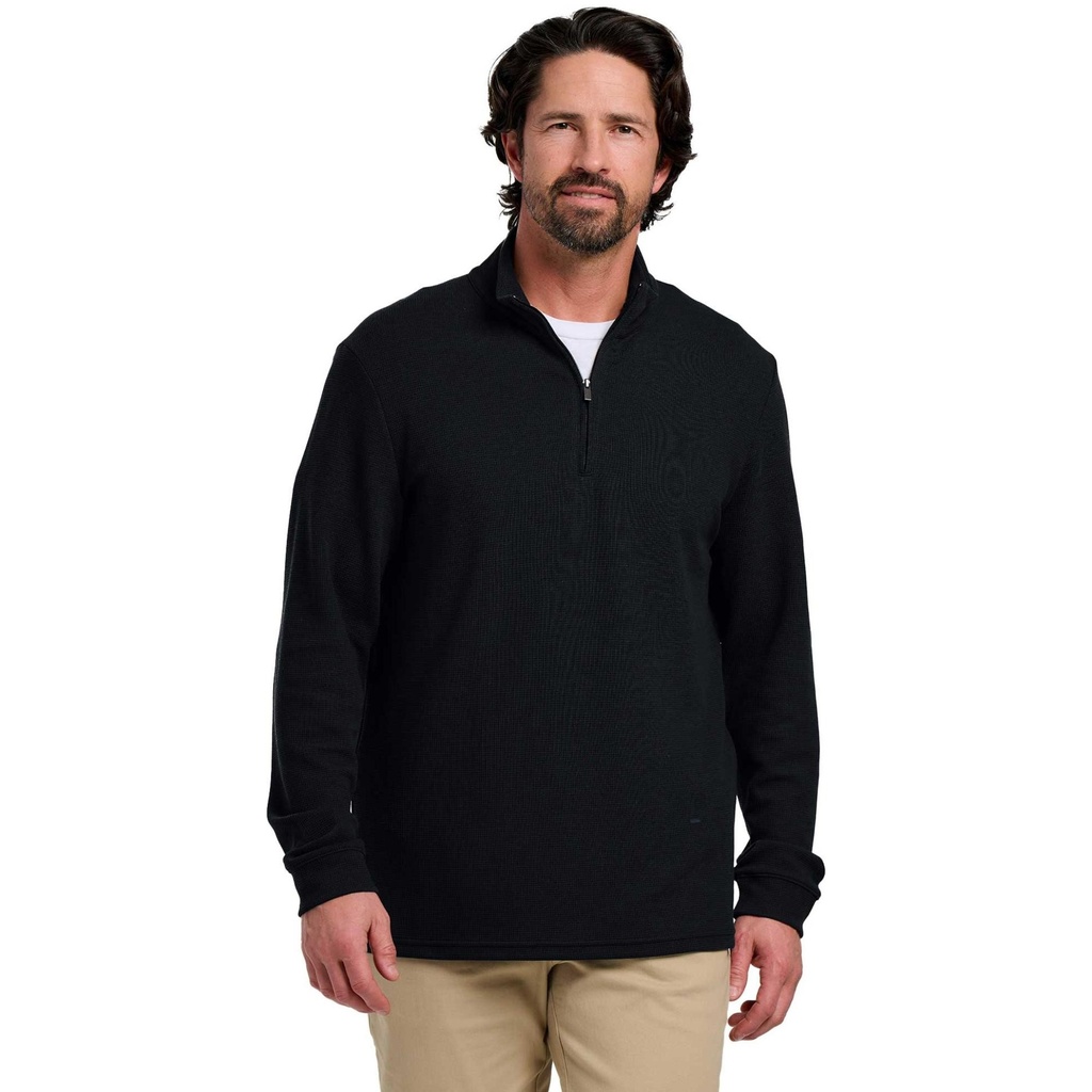 Free Fly Men's Waffle 1/4 Zippered Pullover