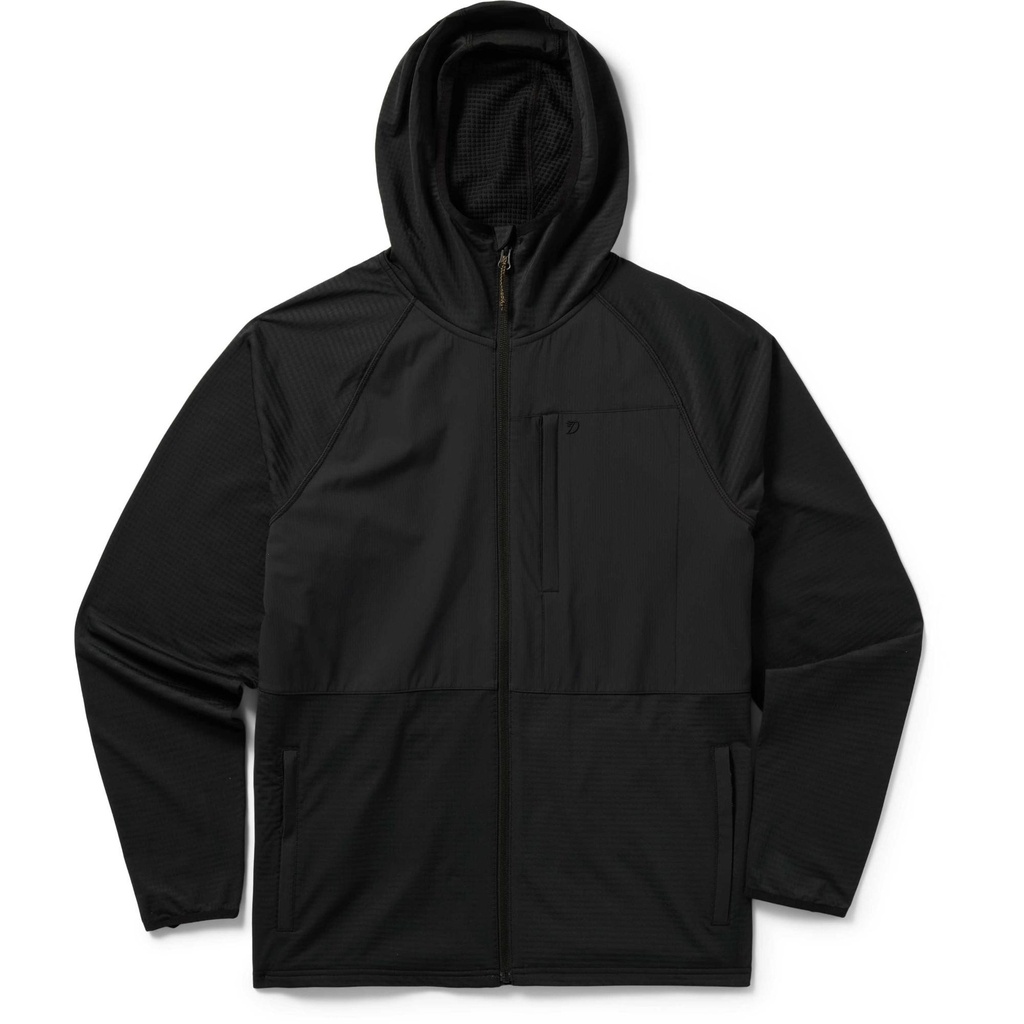 Duck Camp Men's Lightweight Grid Tech Fleece Full Zip Jacket