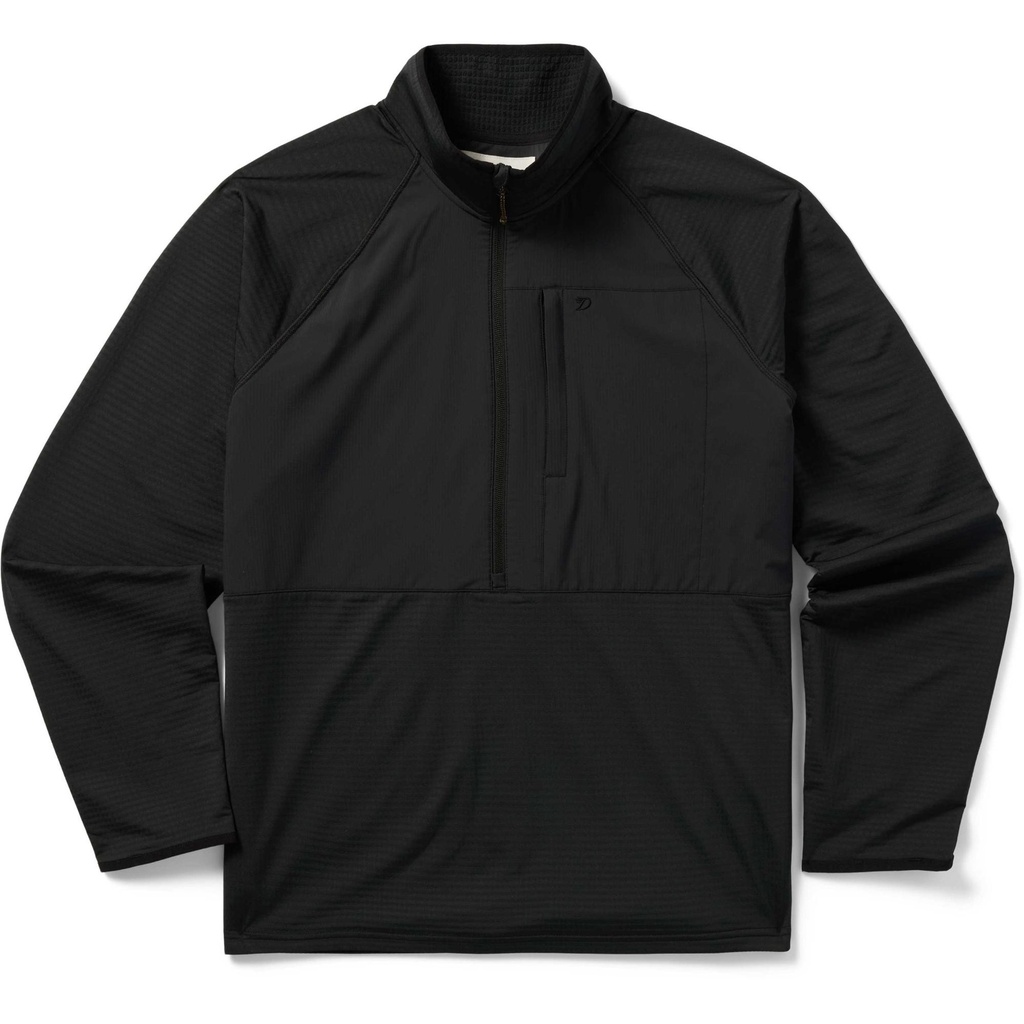 Duck Camp Men's Lightweight Grid Tech Fleece Half Zip Jacket
