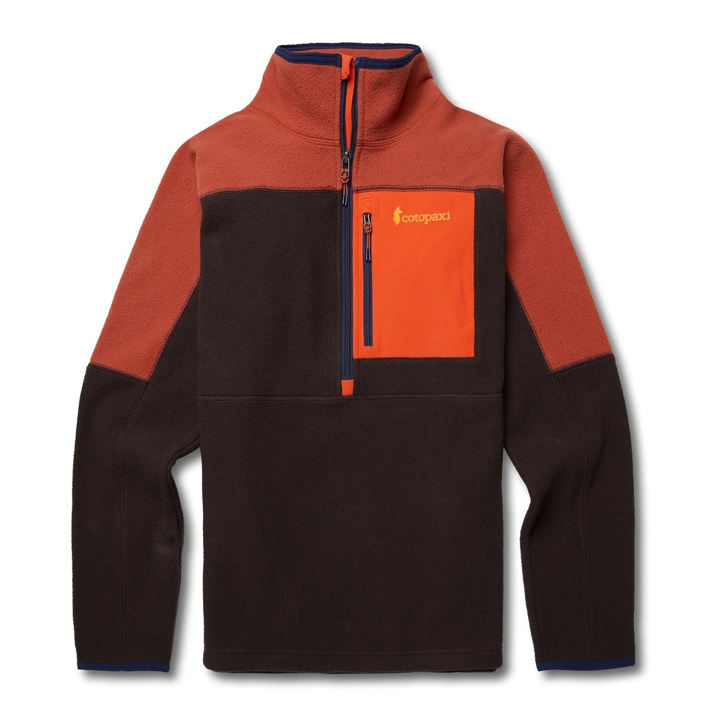 [000213225000000] Cotopaxi Men's Abrazo Half Zip Fleece Jacket (Spice Cavern, S)