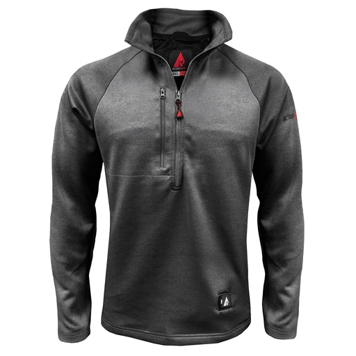 ActionHeat Men's 5V Battery Heated 1/2 Zip Pullover Shirt
