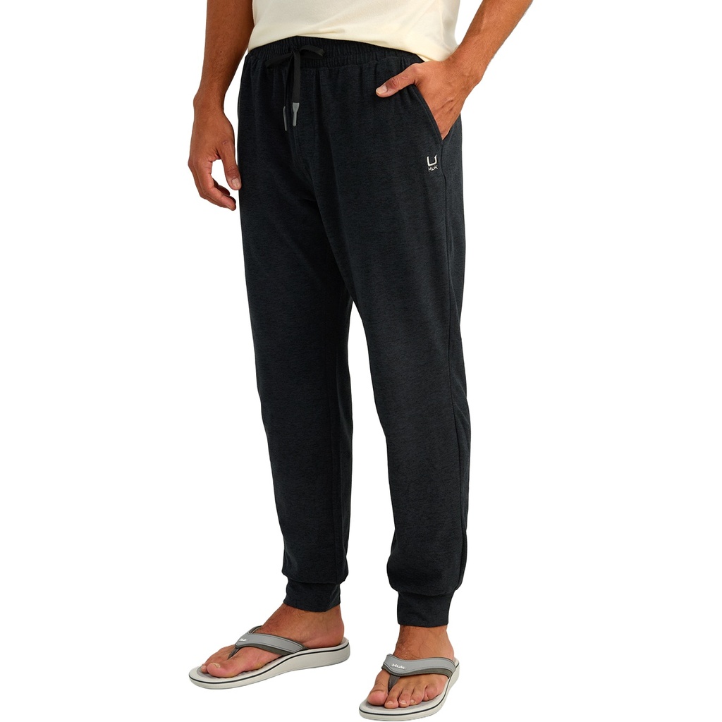 [000213307000000] Huk Men's Leeward Fleece Jogger (S)