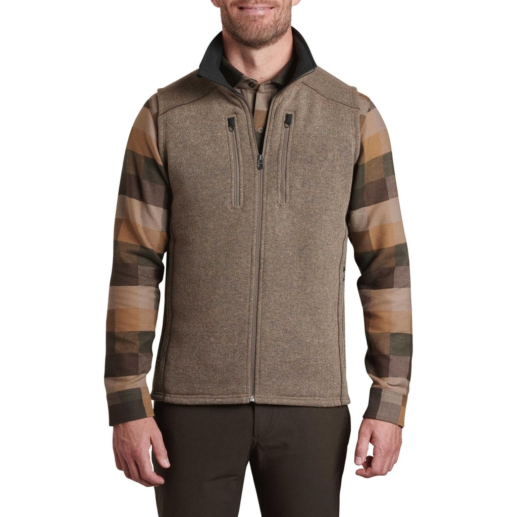 [000213324000000] KUHL Men's Interceptr Vest (Oatmeal, S)