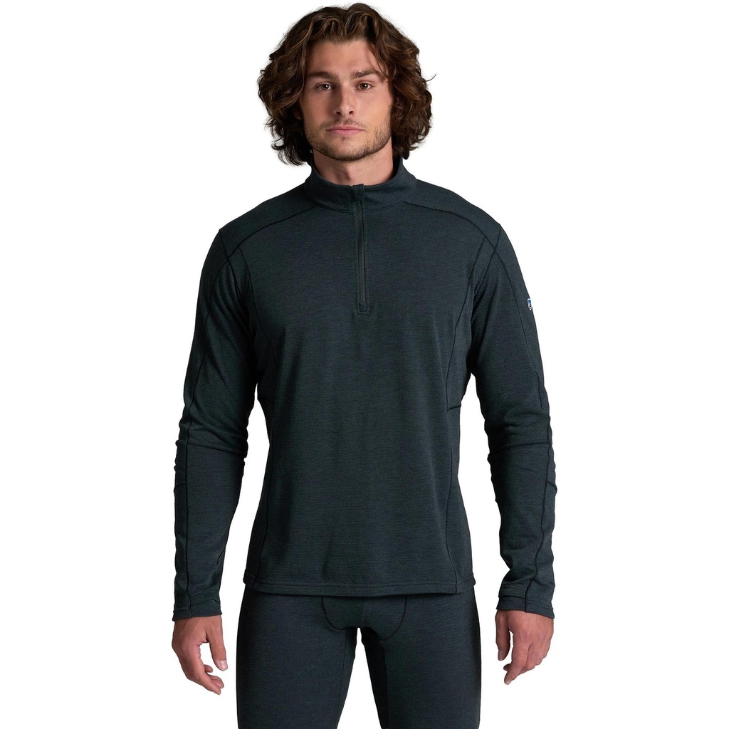 KUHL Men's Reactiv Lite Grid 1/4 Zip Fleece Pullover