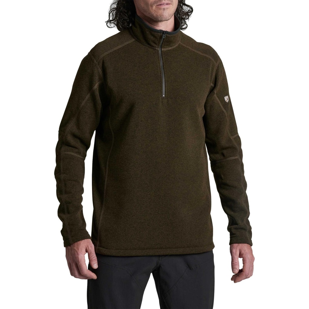 [000213338000000] KUHL Men's Revel 1/4 Zip Fleece (Navy, S)