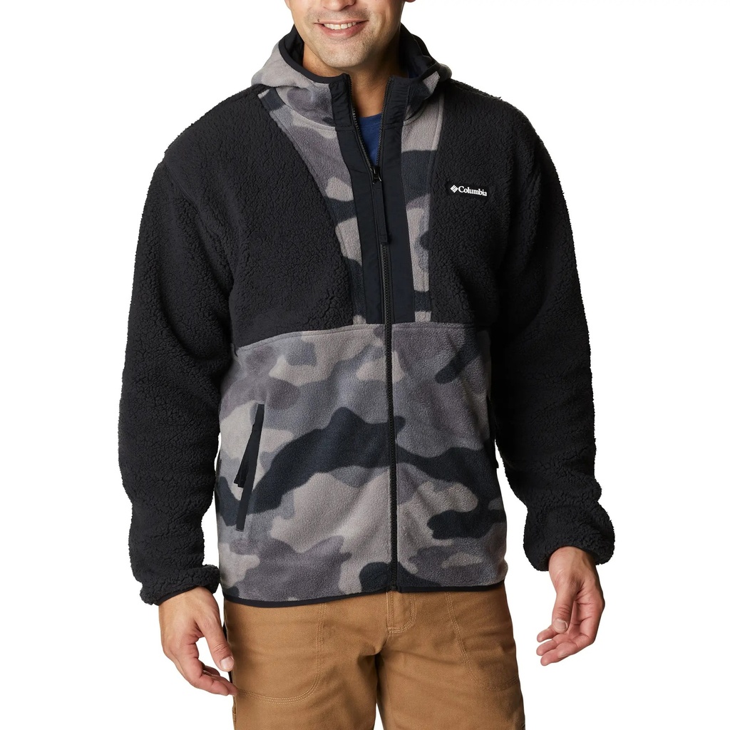 Columbia Men's Back Bowl Sherpa Full Zip Hoodie