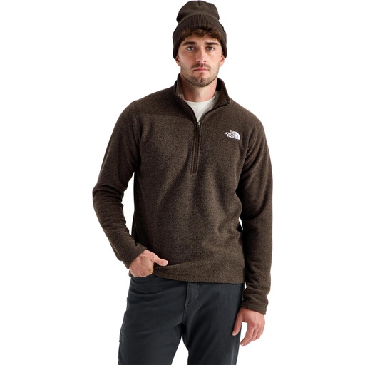 The North Face Men's Textured Cap Rock 1/4 Zip Pullover Sweatshirt