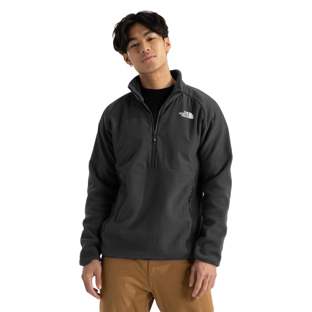 [000213560000000] The North Face Men's Glacier Heavyweight 1/2 Zip Fleece (Asphalt Grey, S)