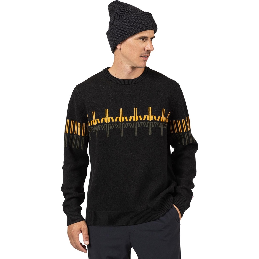Rossignol Men's Patterned Crewneck Sweater