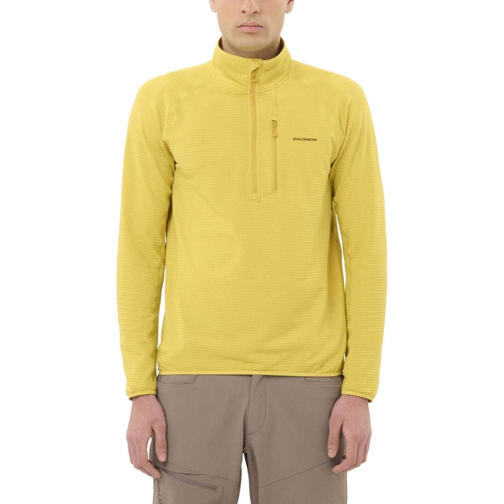 Salomon Men's Essential Lightwarm Half Zip Fleece