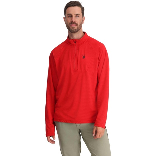 Spyder Men's Gridweb Half Zip Fleece