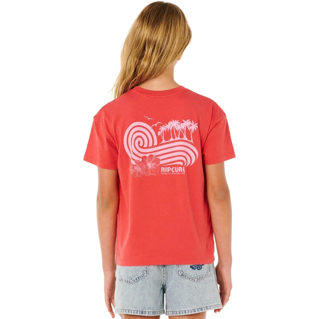 Rip Curl Girls' Ocean Break Relaxed T-Shirt