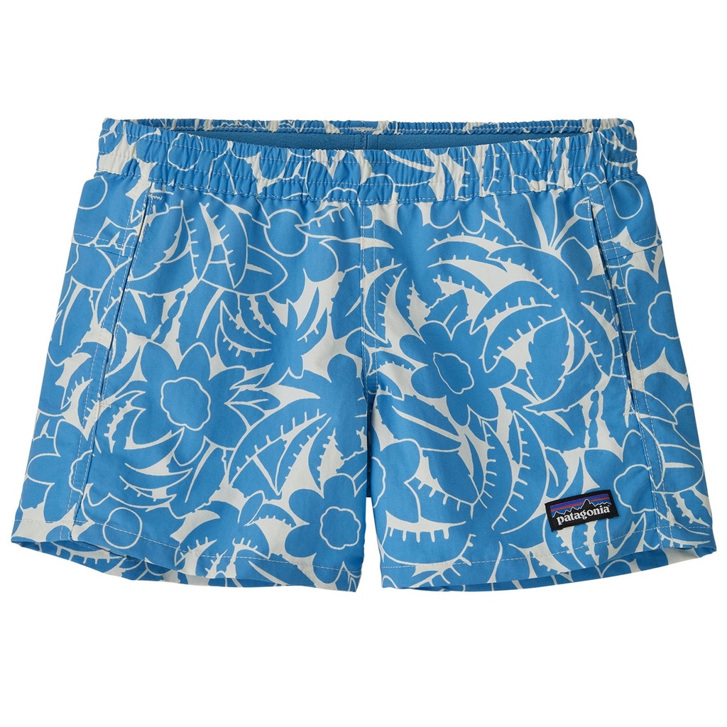 [000214122000007] Patagonia Kids' Baggies Shorts 4" (Abundance/Birch White, S)