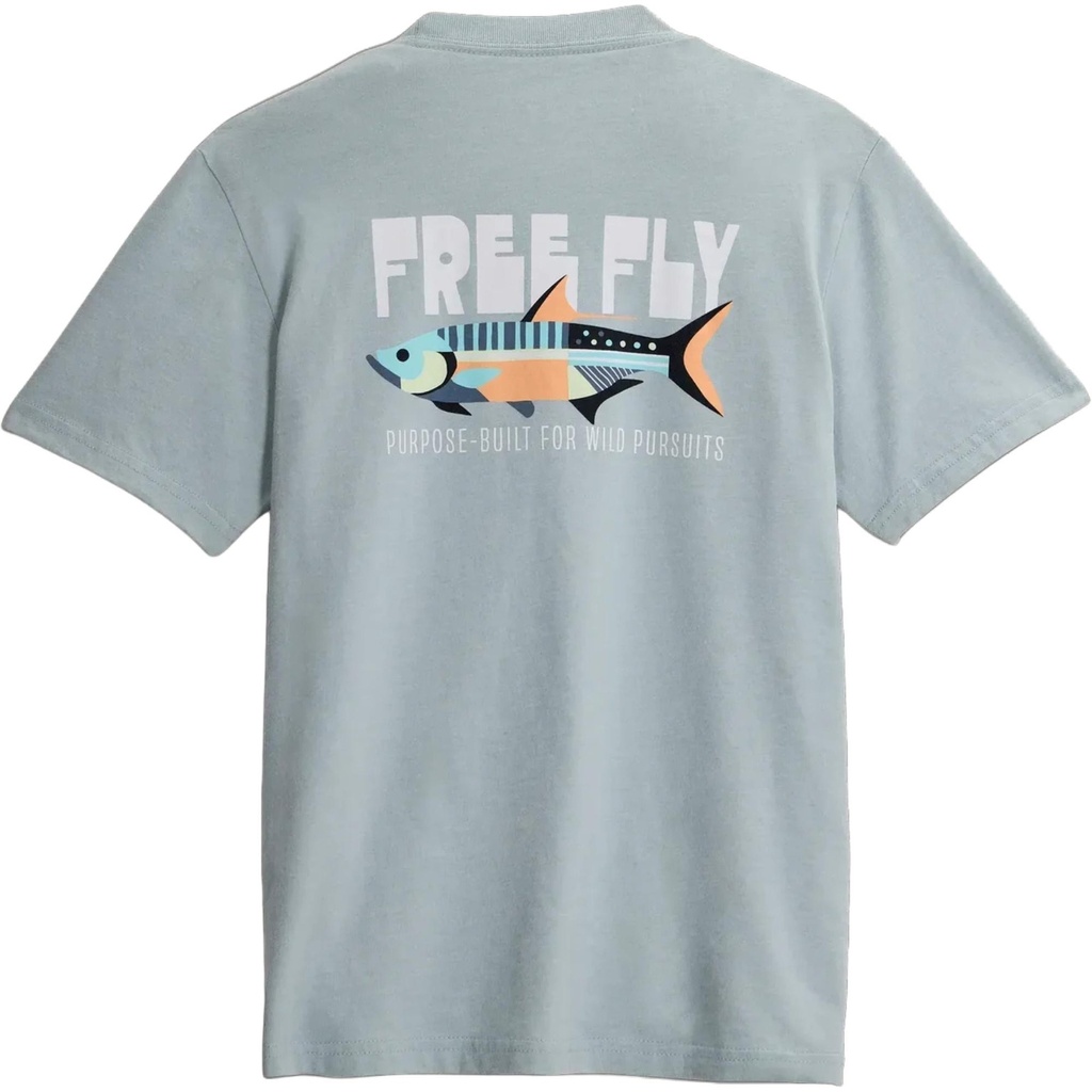 Free Fly Kids' Wild Pursuits Short Sleeve T-Shirt