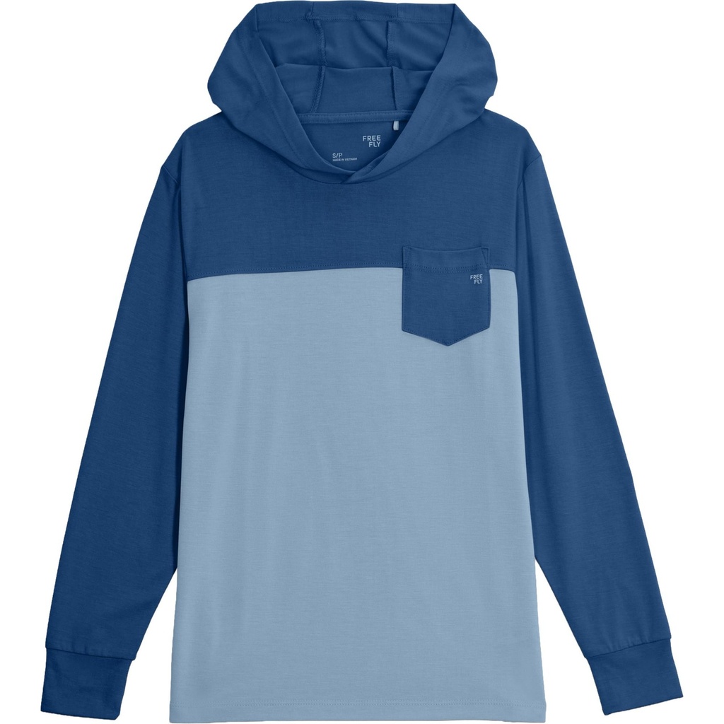 Free Fly Boys' Colorblock Bamboo Shade Hoodie