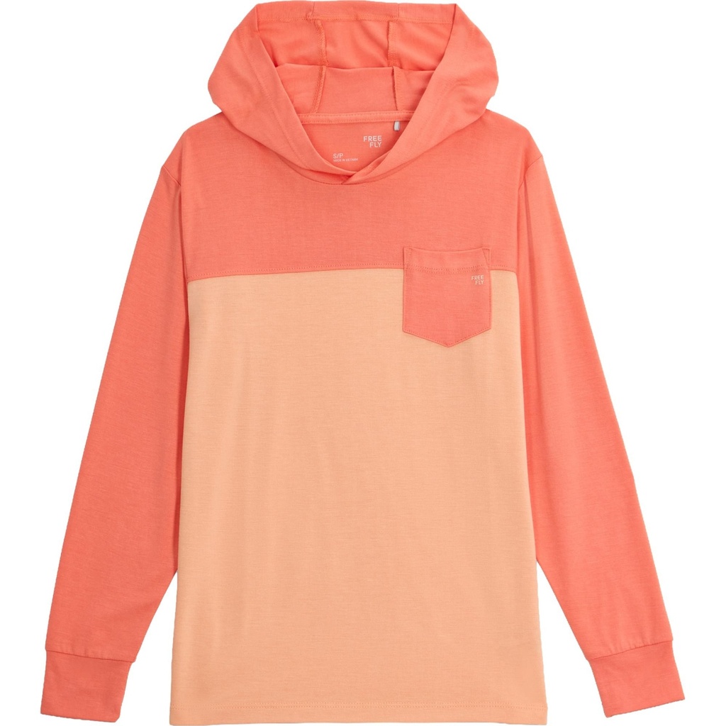 Free Fly Boys' Colorblock Bamboo Shade Hoodie