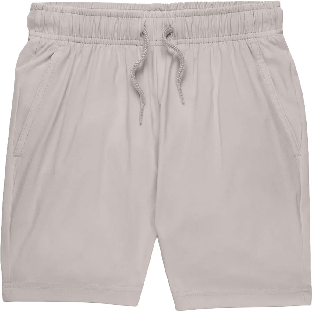 [000214375000000] Free Fly Kids' Breeze 5 in Shorts (Cement, XS)