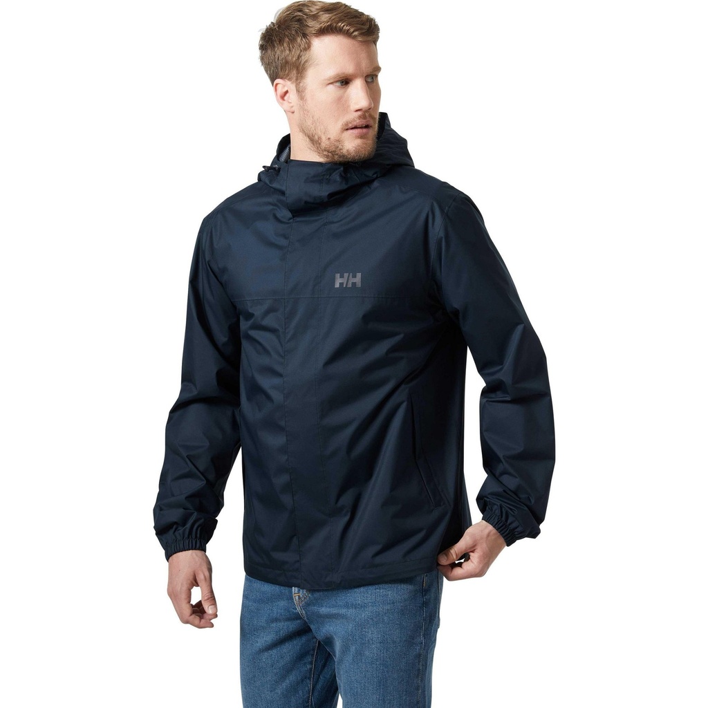 [000214519000000] Helly Hansen Men's Vancouver Rain Jacket (Navy, S)