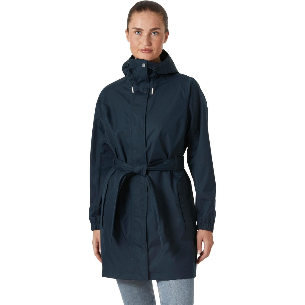 [000214617000001] Helly Hansen Women's HH Classics Trench Coat (Navy, XS)