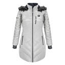 ActionHeat Women's 5V Heated Long Puffer Hooded Jacket