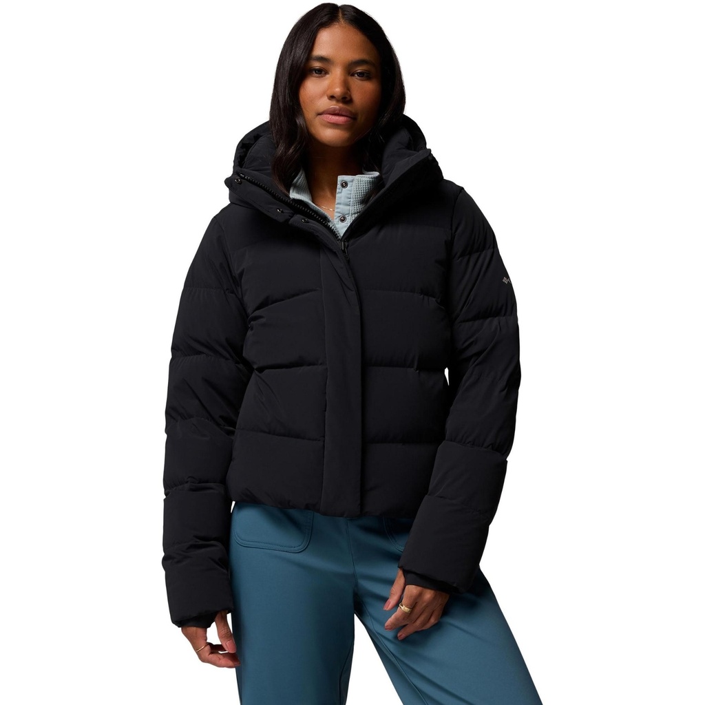 [000214823000000] Columbia Women's Amaze Puff Hooded Jacket (Black, XS)