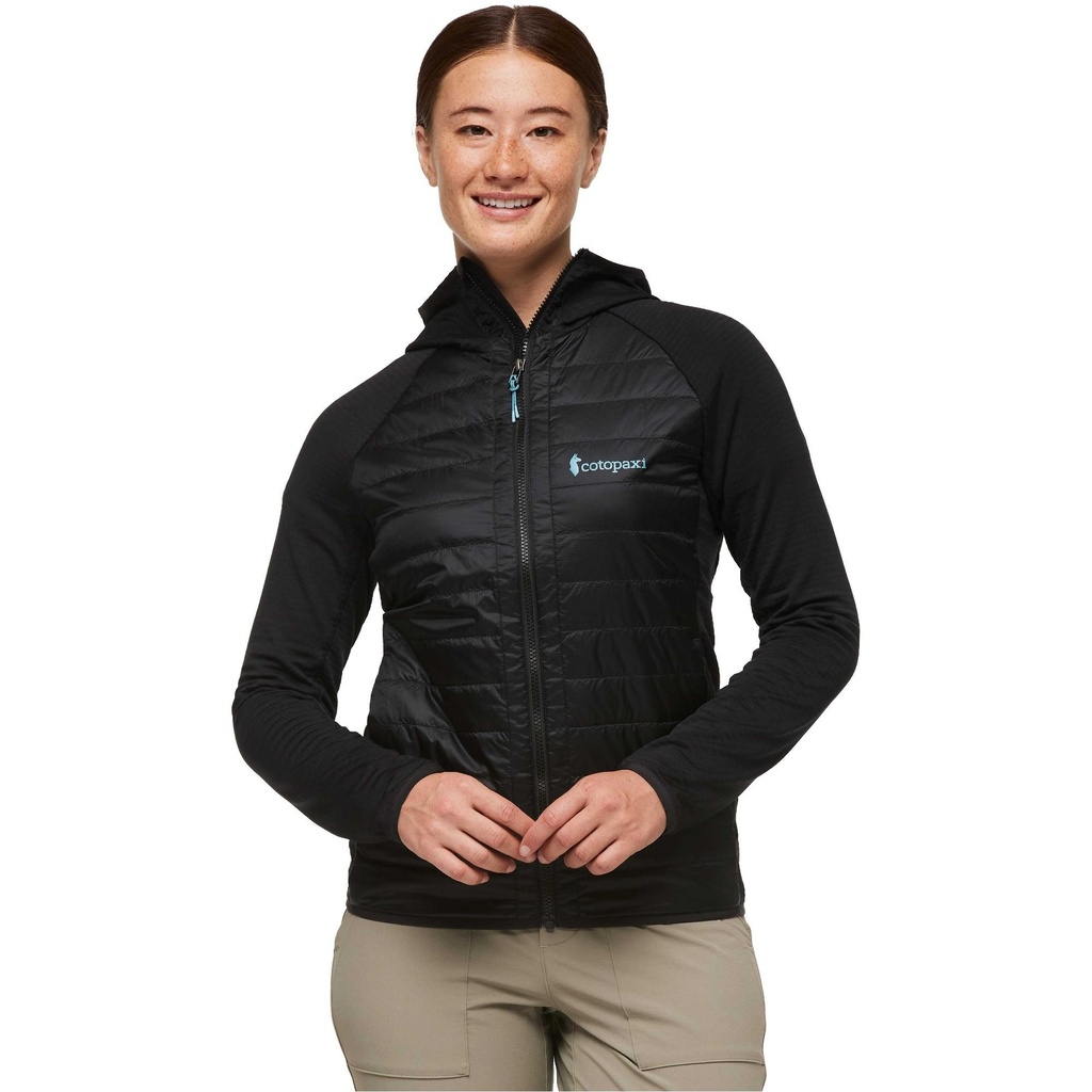 [000214958000000] Cotopaxi Women's Capa Hybrid Insulated Hooded Jacket (Cotopaxi Black, XXS)